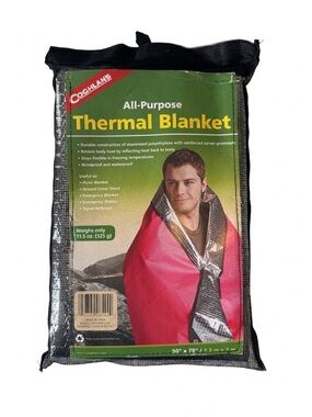 NWT COGHLANS Thermal Blanket 50” X 79”